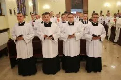 Obłóczyny w toruńskim seminarium