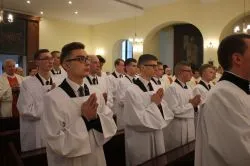 Obłóczyny w toruńskim seminarium