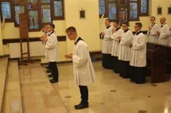 Obłóczyny w toruńskim seminarium