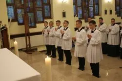 Obłóczyny w toruńskim seminarium