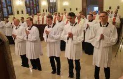 Obłóczyny w toruńskim seminarium