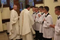 Obłóczyny w toruńskim seminarium