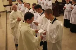 Obłóczyny w toruńskim seminarium