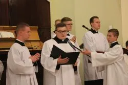 Obłóczyny w toruńskim seminarium