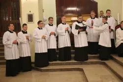 Obłóczyny w toruńskim seminarium