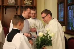 Obłóczyny w toruńskim seminarium