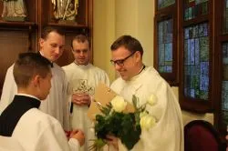 Obłóczyny w toruńskim seminarium