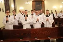 Obłóczyny w toruńskim seminarium