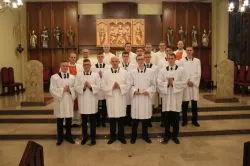 Obłóczyny w toruńskim seminarium