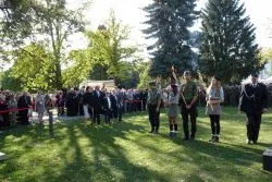 Odsłonięcie pomnika Pamięci Ofiar Zbrodni Pomorskiej 1939