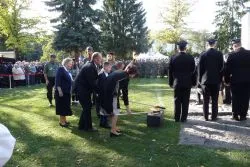 Odsłonięcie pomnika Pamięci Ofiar Zbrodni Pomorskiej 1939