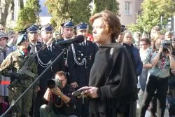 Odsłonięcie pomnika Pamięci Ofiar Zbrodni Pomorskiej 1939
