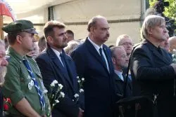 Odsłonięcie pomnika Pamięci Ofiar Zbrodni Pomorskiej 1939