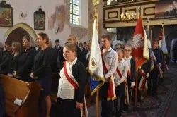 Uroczystość nadania im. bł. ks. Frelichowskiego szkole w Nicwałdzie