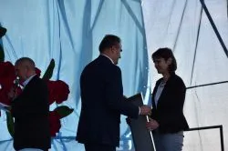 Uroczystość nadania im. bł. ks. Frelichowskiego szkole w Nicwałdzie