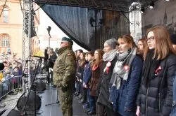 Toruń - obchody 100. rocznicy odzyskania przez Polskę niepodległości