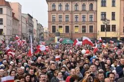 Toruń - obchody 100. rocznicy odzyskania przez Polskę niepodległości
