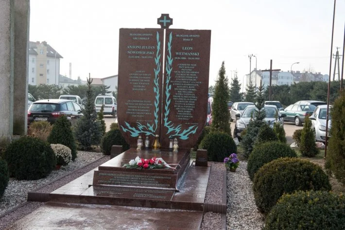 Poświęcenie symbolicznego grobu Błogosławionych Męczenników Działdowskich