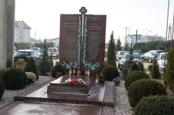 Poświęcenie symbolicznego grobu Błogosławionych Męczenników Działdowskich