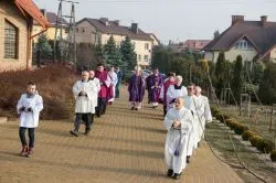 Poświęcenie symbolicznego grobu Błogosławionych Męczenników Działdowskich