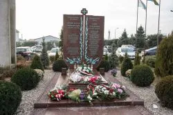 Poświęcenie symbolicznego grobu Błogosławionych Męczenników Działdowskich