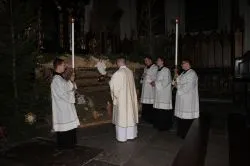 Pasterka z bp. Wiesławem Śmiglem