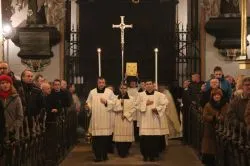 Pasterka z bp. Wiesławem Śmiglem