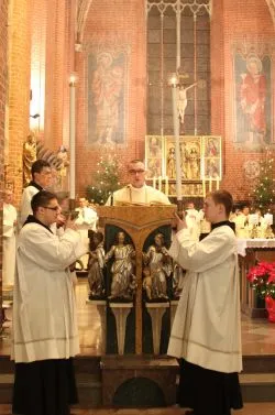 Pasterka z bp. Wiesławem Śmiglem
