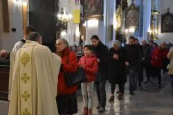 Msza Wieczerzy Pańskiej w toruńskiej katedrze