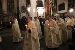 Wigilia Paschalna w toruńskiej katedrze