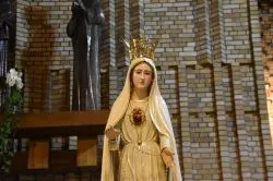 Koronacja figury Matki Bożej Fatimskiej