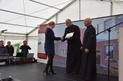 Nowy budynek Brodnickiego Centrum Caritas