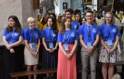 Msza św. rozpoczynająca obóz Fundacji Dzieło Nowego Tysiąclecia