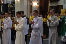Msza św. rozpoczynająca obóz Fundacji Dzieło Nowego Tysiąclecia
