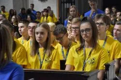 Msza św. rozpoczynająca obóz Fundacji Dzieło Nowego Tysiąclecia