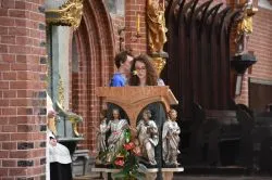 Msza św. rozpoczynająca obóz Fundacji Dzieło Nowego Tysiąclecia