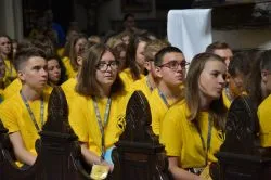 Msza św. rozpoczynająca obóz Fundacji Dzieło Nowego Tysiąclecia