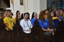 Msza św. rozpoczynająca obóz Fundacji Dzieło Nowego Tysiąclecia