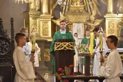 Stypendyści FDNT - Msza św.