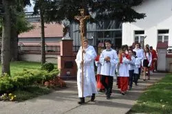 35. rocznica śmierci bł. ks. Jerzego Popiełuszki - Msza św. w Górsku