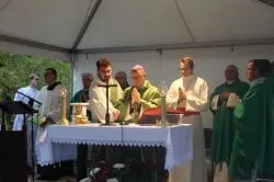 Uroczystości na Barbarce