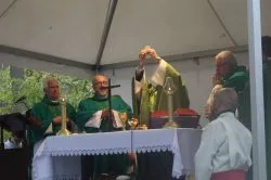 Uroczystości na Barbarce