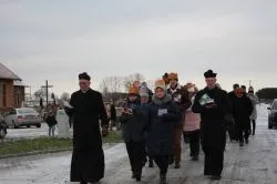 Orszak Trzech Króli w Łubiance