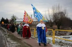 Orszak Trzech Króli w Łubiance