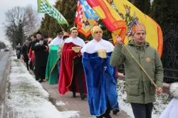 Orszak Trzech Króli w Łubiance