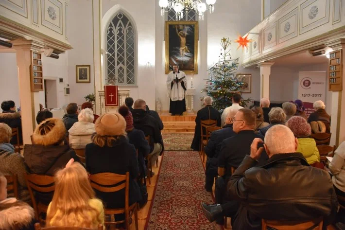 Nabożeństwo ekumeniczne w kaplicy parafii ewangelicko-augsburskiej