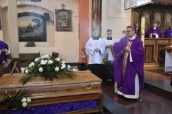 Pogrzeb śp. ks. Andrzeja Szauera