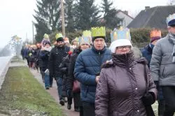 Orszak Trzech Króli w Łubiance