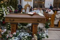 Pożegnanie śp. ks. kan. Alfonsa Bernarda Barzowskiego