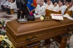 Pożegnanie śp. ks. kan. Alfonsa Bernarda Barzowskiego